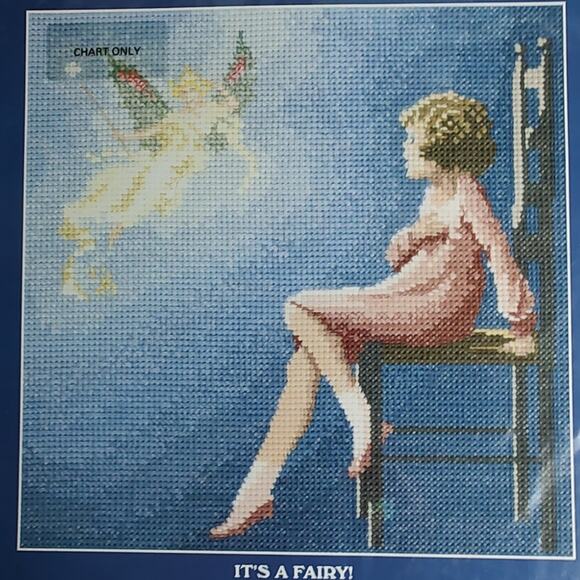 Innocence by John Clayton It's a Fairy Cross Stitch Pattern Kids, Fantasy, Girl - Picture 3 of 5